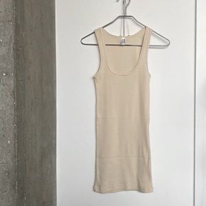 American Apparel Classic Girl Ribbed Cotton Tank